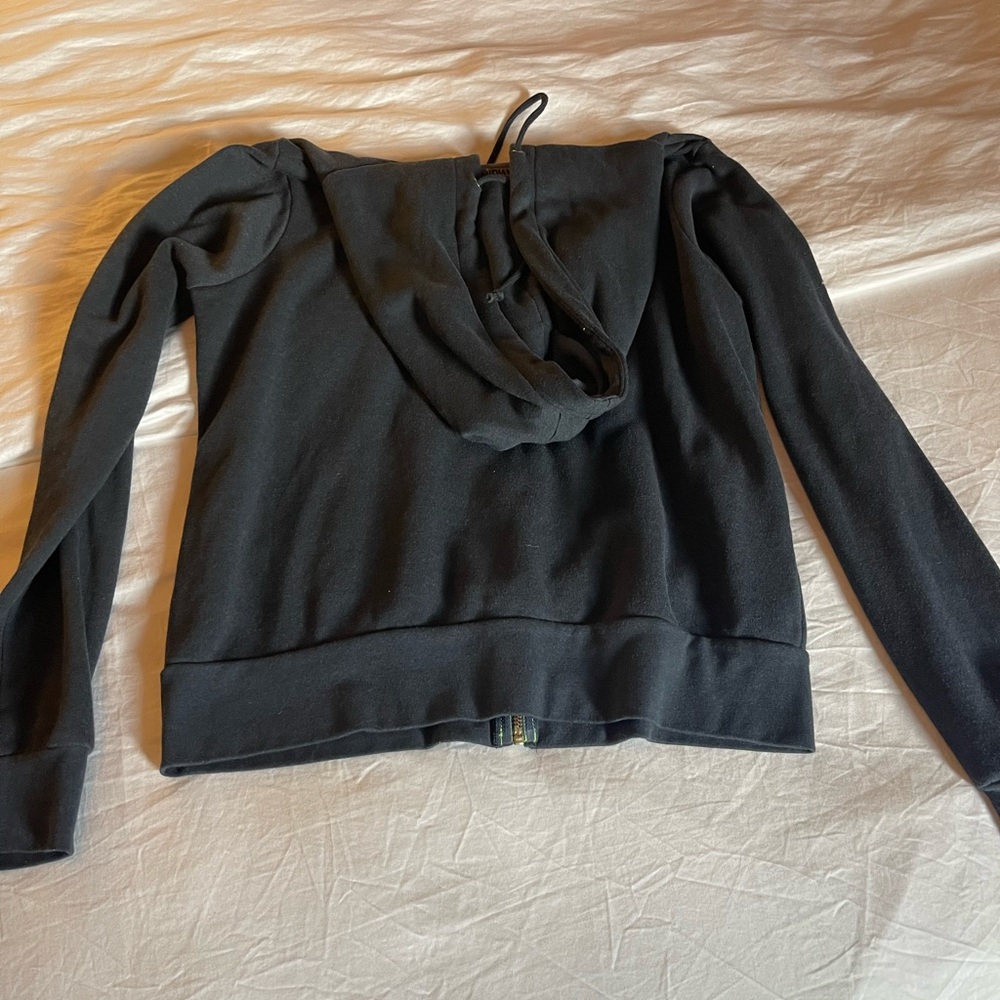 Aviator Nation 5 Stripe Hoodie - Navy - Picture 5 of 5